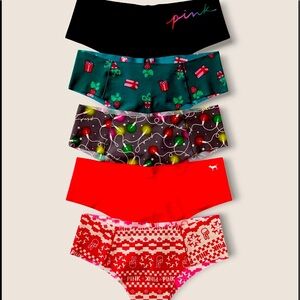 Victoria’s Secret seamless panties Christmas edition pack Seamless Panties